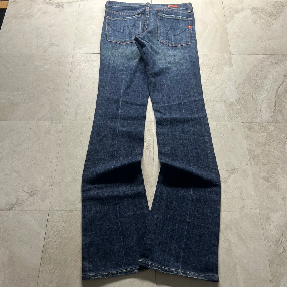 Citizens of Humanity Kelly Bootcut Jeans Blue Women Sz 6 Low Rise Y2K Vtg USA